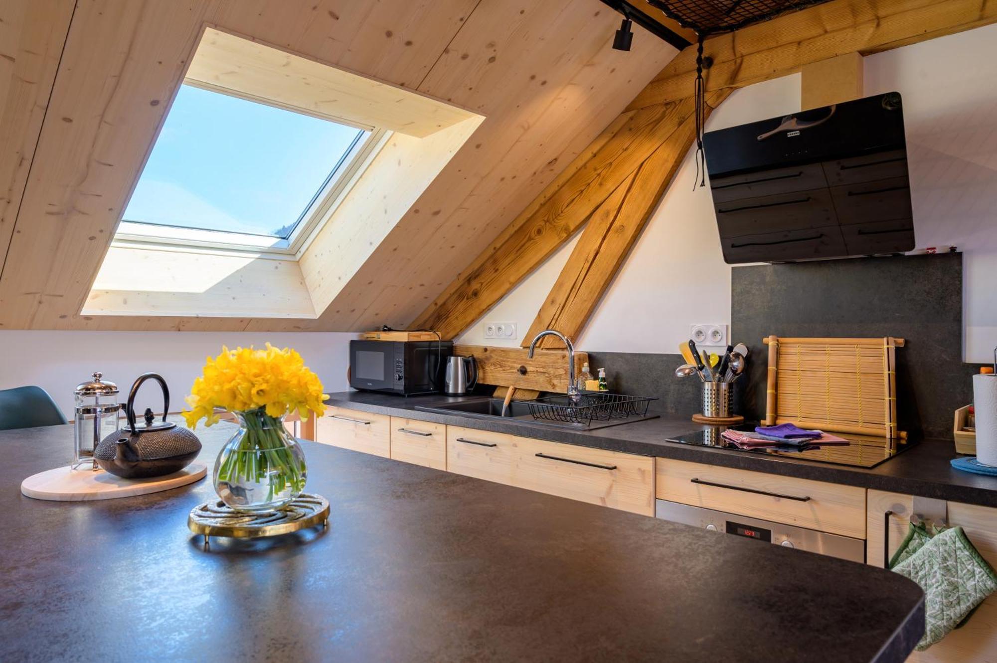 Sous Le Toit De Marie Et Jean Lägenhet La Bresse Exteriör bild